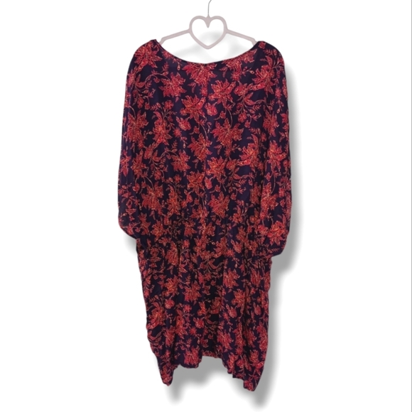 NWT Lands End Floral Print Cover Up Dress XL/XXL - Picture 6 of 11